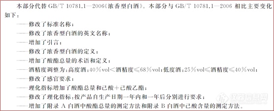 js6666金沙登录入口-官方入口2000试玩解读GBT107811-2021《白酒质地请求 第1个人：浓香型白酒》邦度轨范